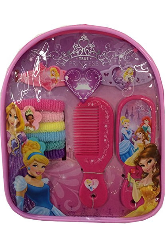 Princess Backpack With Assorted Hair Accessories