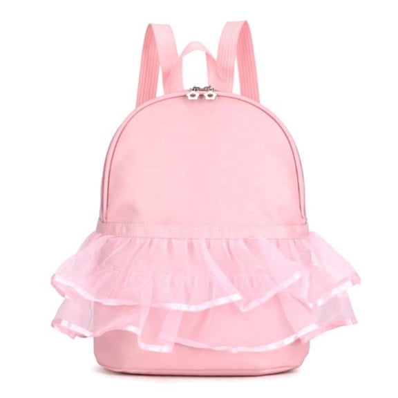 TEAMD  Princess Ballerina Backpack Dance Bag for Nylon Backpack (Pink)