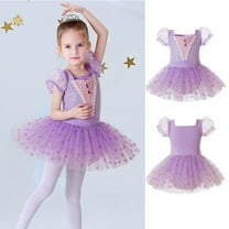Princess Ballerina Tutu Dress Costume for Girls Snow Queen Halloween Fancy Cosplay Outfits 18-24 Month