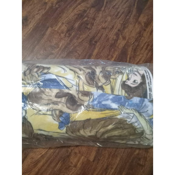 Princess Belle Beauty and The Beast Fleece Fabric by the Bolt