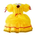 thumbnail image 1 of Princess Belle Costume for Baby Girls Halloween Cosplay Party Outfit, Size 18-24M, 1 of 8