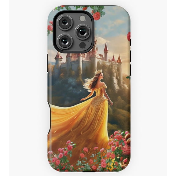 Princess Belle in Fall GA7491 Phone Case for iPhone 11 to 17 Pro Max