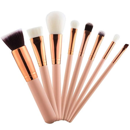 Princess Blush Makeup Brushes Set 8-Piece