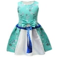 thumbnail image 1 of Princess Bowknot Dress For Little Girl Halloween Party Cosplay outfit 3-8Y, 1 of 6