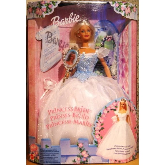 Princess Bride Barbie Doll with Magic Mirror 2000 Mattel 28251 NEW