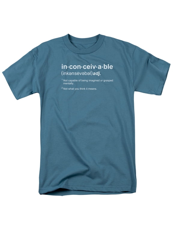 Princess Bride Definition Officially Licensed Adult T Shirt