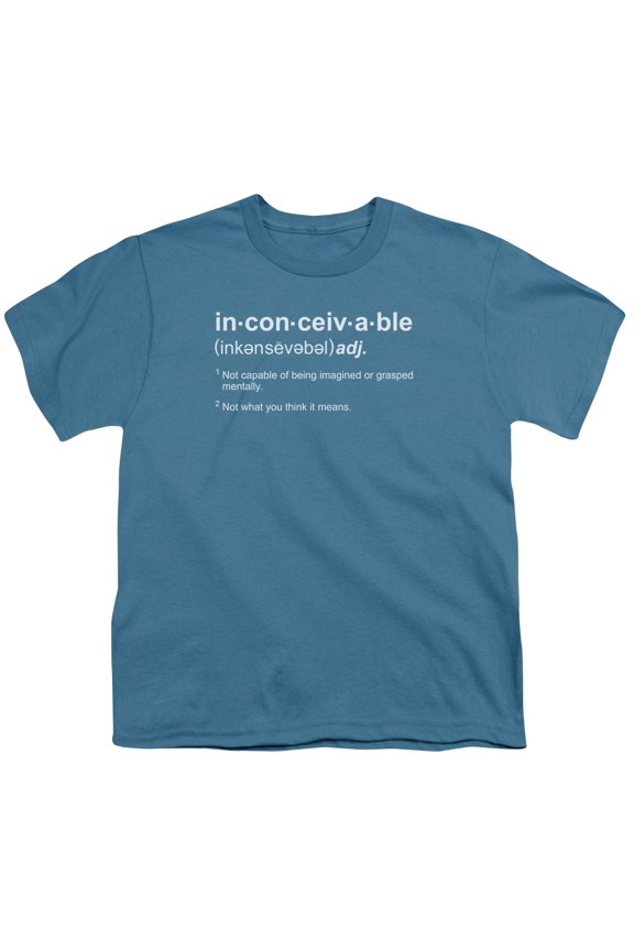 Princess Bride - Definition - Youth Short Sleeve Shirt - Large