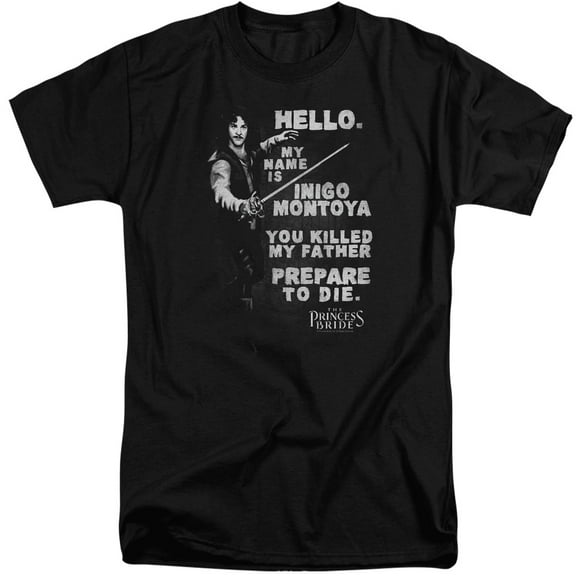 Princess Bride - Hello Again - Tall Fit Short Sleeve Shirt - XX-Large