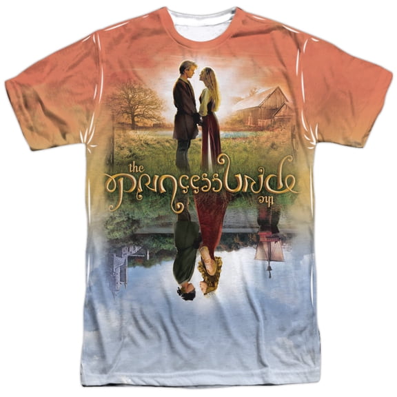 Princess Bride Men's  Poster Sub Sublimation T-shirt White