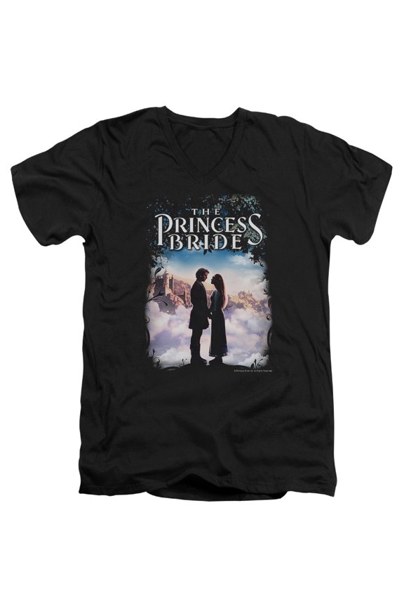 Princess Bride Storybook Love Mens V-Neck Shirt