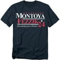 thumbnail image 1 of Princess Bride T-Shirt Montoya And Fezzik For President 24 Unisex Graphic Tee for Men & Women, 1 of 7
