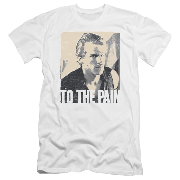 Princess Bride To The Pain Premium Adult Slim Fit 30/1 T-Shirt White
