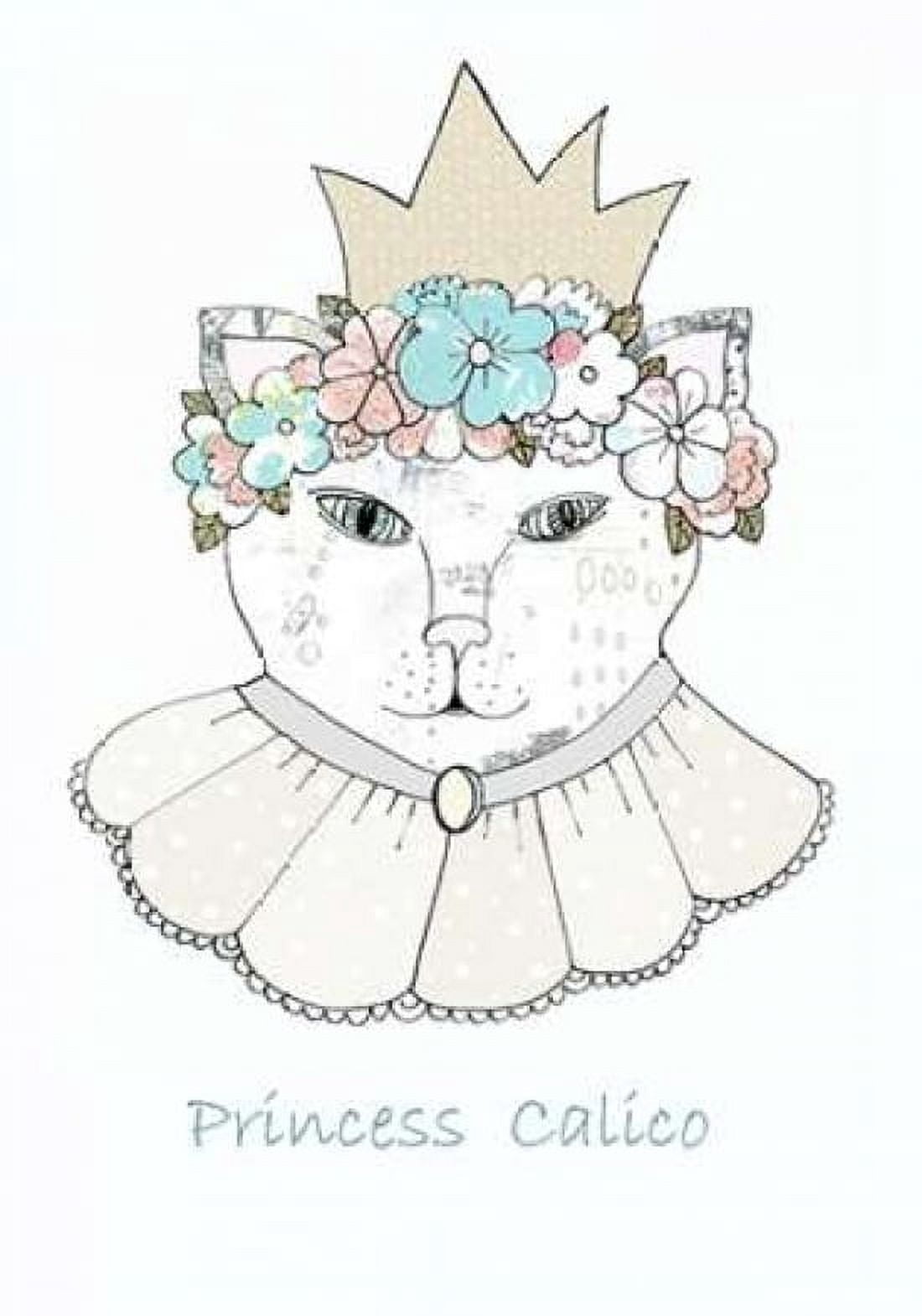 Princess Calico Canvas Art - Sarah Ogren (20 x 28)