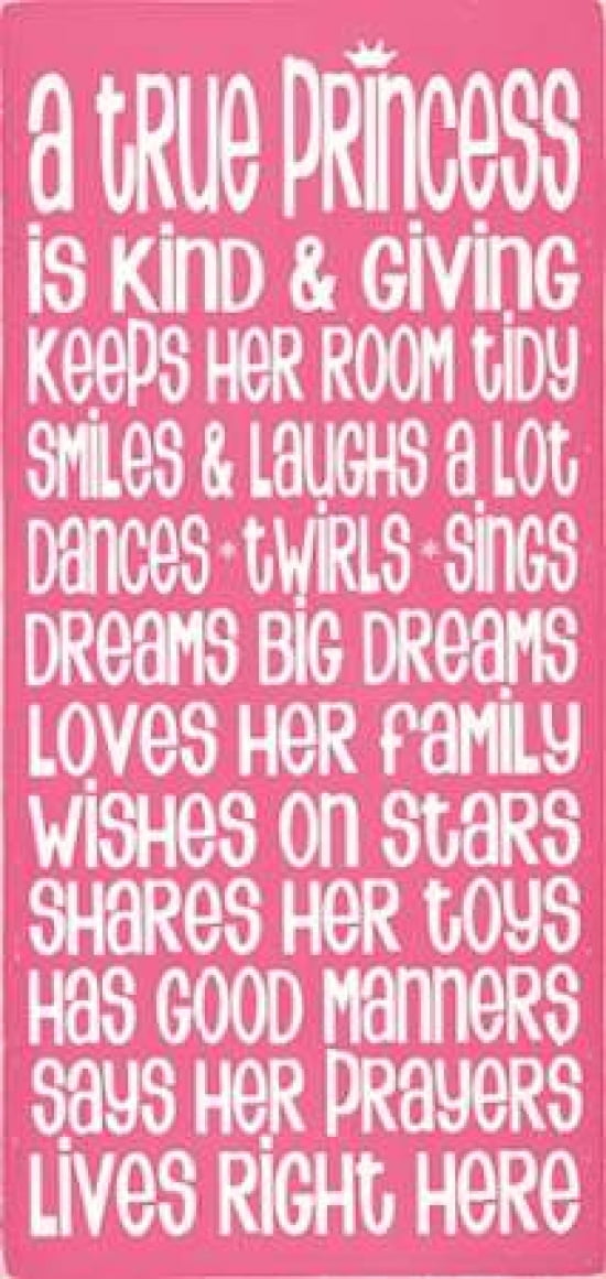 Princess Canvas Art - Erin Deranja (10 x 20)