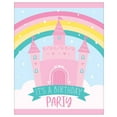 thumbnail image 1 of Princess Castle Birthday Invitation Postcards W/ Envelopes (8ct), 1 of 1