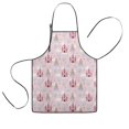 thumbnail image 1 of Princess Castle Cloud Pattern Kids Aprons for Girls and Boys,Adjustable Neck Strap Toddler Aprons for Kids Cooking Baking, 1 of 6