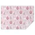 thumbnail image 1 of Princess Castle Cloud Pattern Rectangle Tablecloth 60"x84",Waterproof Polyester Rectangle Table Cloth, Wipeable Spillproof Polyester Tablecloth for Dining, Camping, Indoor and Outdoor, 1 of 5