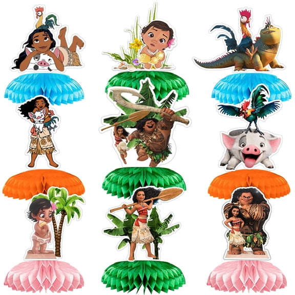 Princess Centerpieces Honeycomb Table Toppers Decorations for Photo Props Birthday Party Decor Supplies
