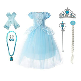 Cenerentola Vestito Carnevale Donna Dress up Woman Cinderella Costume  CINDW01