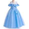 thumbnail image 1 of Princess Cinderella Costume for Girls Kids Cosplay Dress Carnival Halloween Party Outfit, 1 of 6