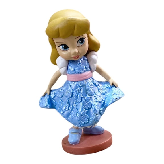 Princess Cinderella Toddler Baby Animator Cake Topper Figure Disney Mermaid Pvc