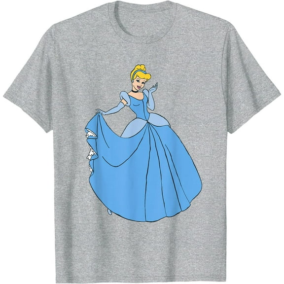 Princess Cinderella in Ballgown Classic DTG Print Unisex T-Shirt