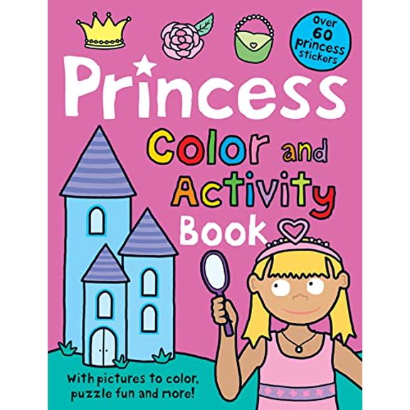 Pre-Owned Princess Color and Activity Book Paperback