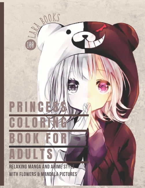 100 Anime Girl Coloring Book: 100 Beautiful Anime Character Coloring Book  with Cute And Adorable Anime Characters For Stress Relief and Relaxation