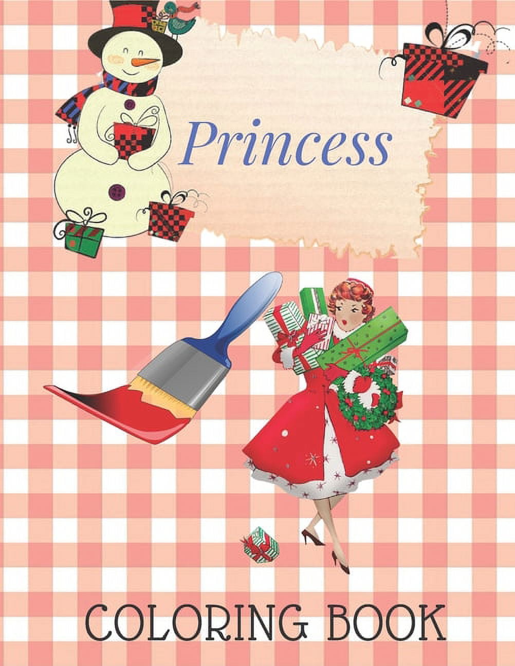 Princess Coloring Book: Pretty Princesses Coloring Book for Girls, Boys, and Kids of All Ages (Paperback)