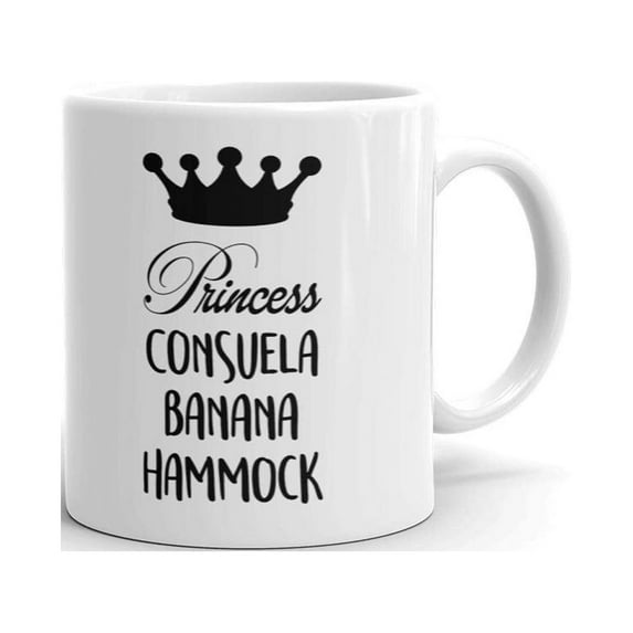 Princess Consuela Banana Hammock Coffee Tea Ceramic Mug Office Work Cup Gift