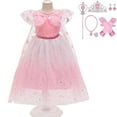 thumbnail image 1 of Princess Costume Dress for Little Girls Fancy Birthday Cosplay Party Dress up, 1 of 6
