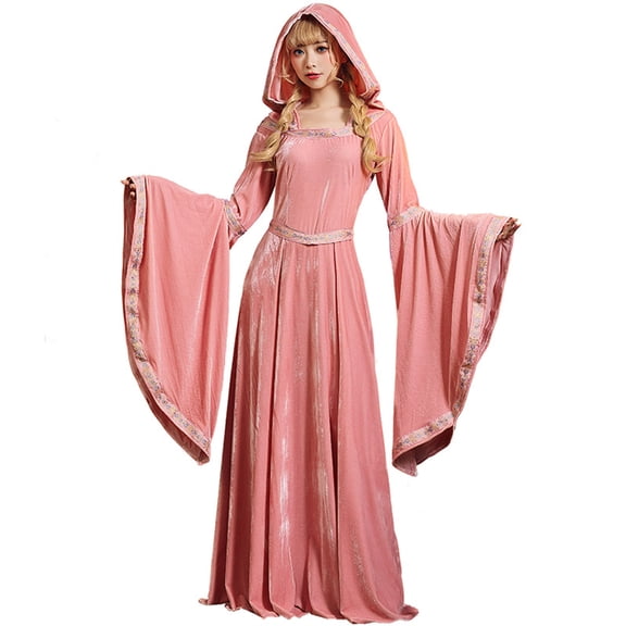 Princess Costume, Princess Outfit, Princess Renaissance Dress, Medieval Cosplay Costume, Medieval Princess Costume Renaissance Queen Costume Cape Princess Clothes Medieval Princess Dress, Pink S