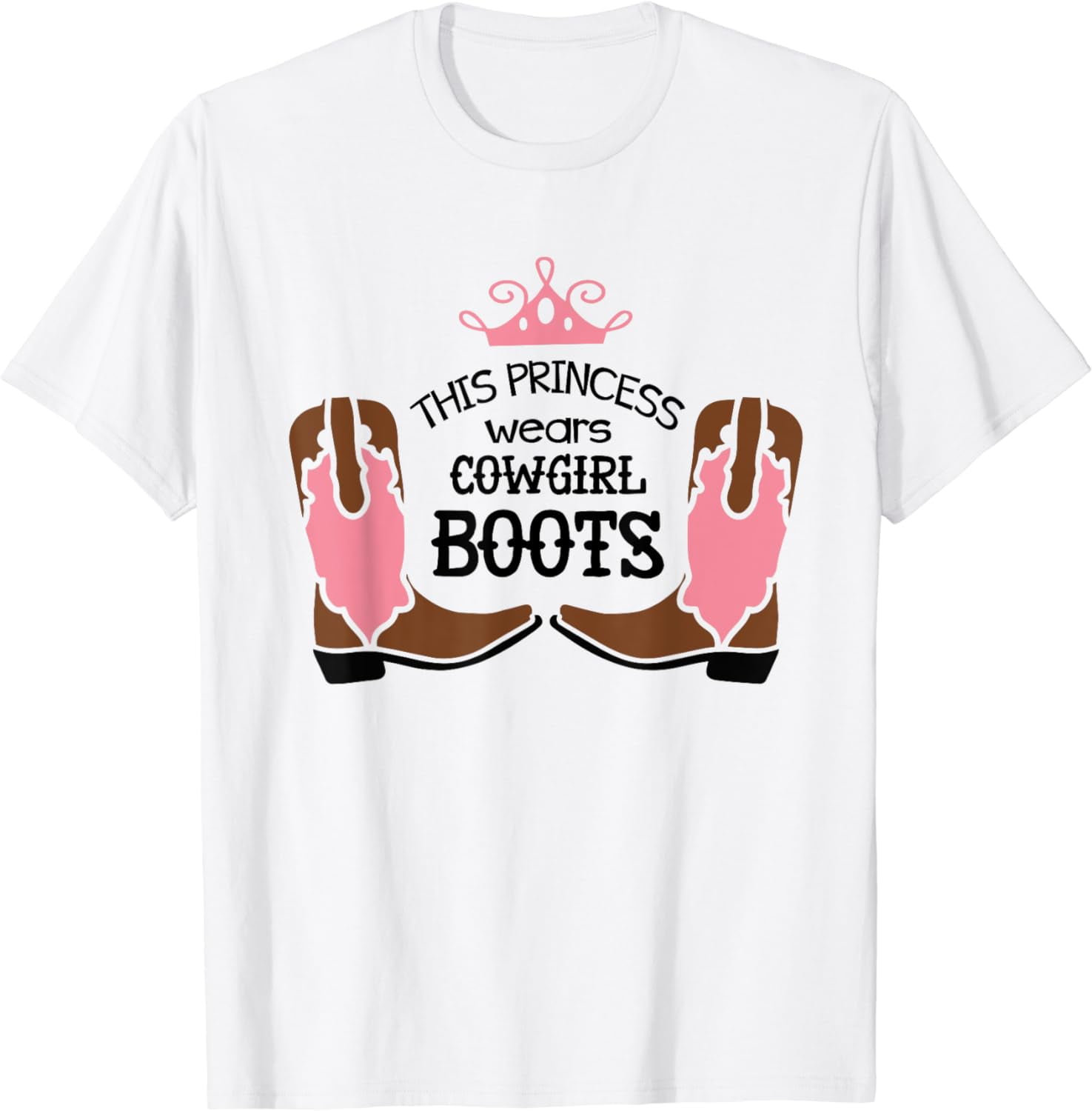Princess Cowboy Boots Western Cowgirl Girls T Shirt Gift Princess Cowboy Boots Western Cowgirl Girls T Shirt Gift