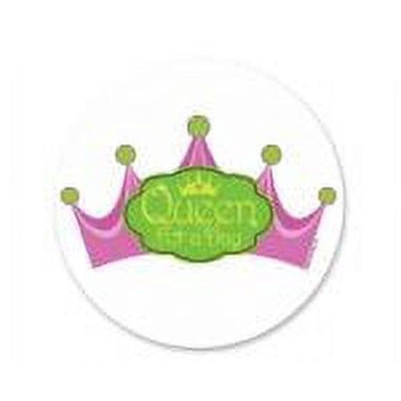 Princess Crown 7inch Round Edible Photo Image Cake Decoration