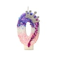 thumbnail image 1 of Princess Crown Braids Number Birthday Candle A, 1Pc, Ideal For Birthday Party Decoration, Cake Topper, 1 of 5