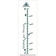 thumbnail image 1 of Princess Crown Growth Chart Wall Vinyl Sticker Decal 2'-5' to Measure Child's Growth - Teal, 1 of 4