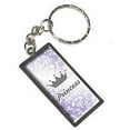 thumbnail image 1 of Princess Crown Purple Damask Spoiled Keychain Key Chain Ring, 1 of 1