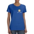 thumbnail image 1 of Princess Crown Red Lips Icon Women T-Shirt, Female x-Large, 1 of 4