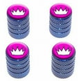 thumbnail image 1 of Princess Crown Tiara Tire Rim Wheel Aluminum Valve Stem Caps, Multiple Colors, 1 of 1