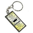 thumbnail image 1 of Princess Crown Yellow Damask Spoiled Keychain Key Chain Ring, 1 of 1