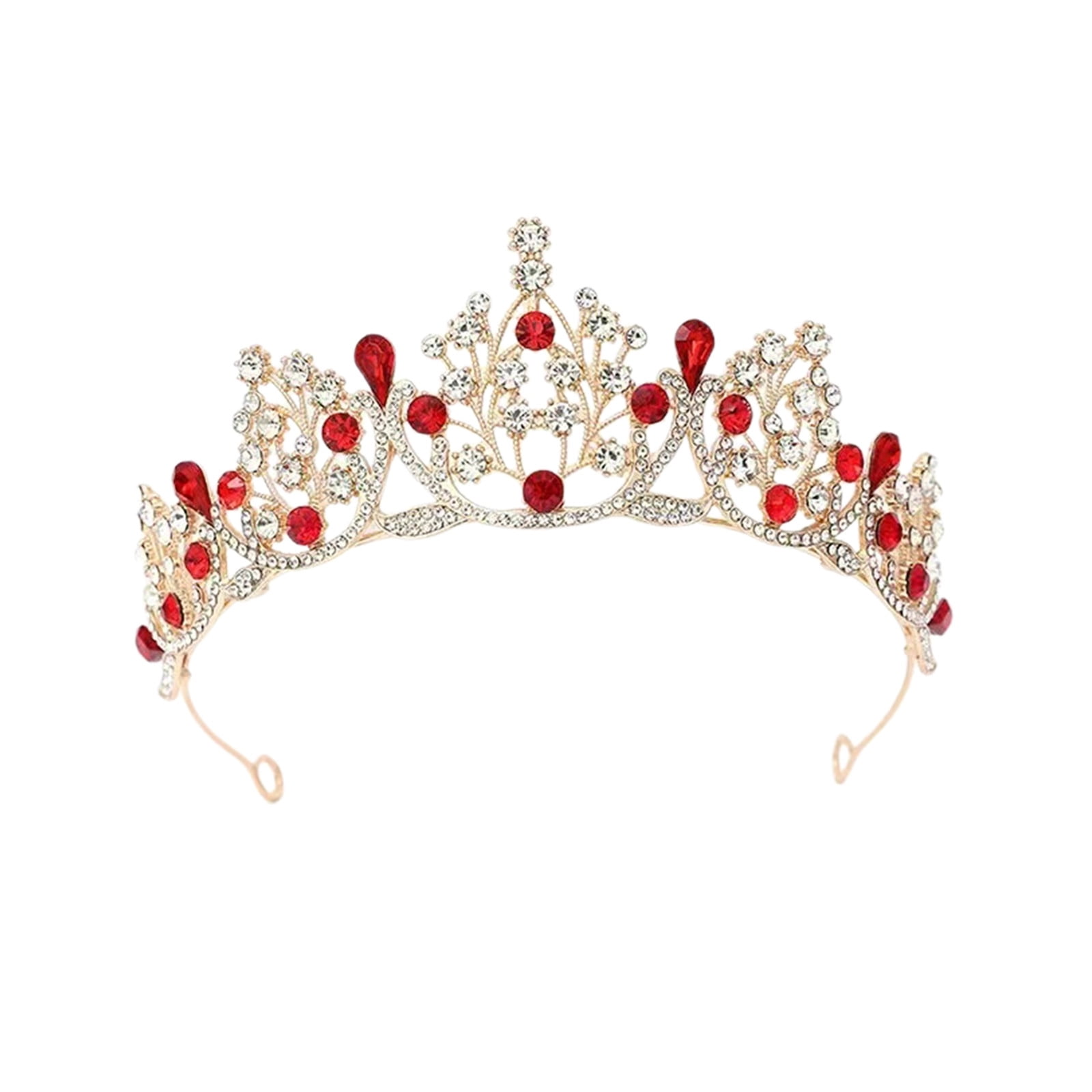 Fashion Tiara Crown for Girls Bridal Prom Bridesmaid Wedding Party Hair Accessory