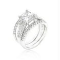 thumbnail image 1 of Princess Cut CZ Triple Bridal Set, Size : 05, 1 of 1