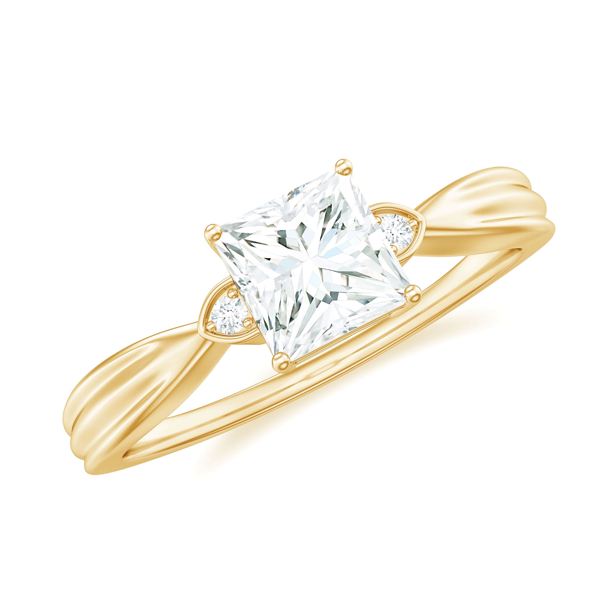 Multi-Diamond Engagement Ring 1 ct tw Princess-Cut 14K White Gold | Kay  Outlet