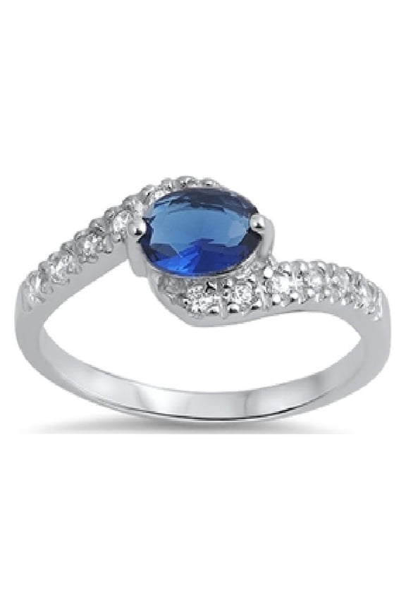 Princess Cut Simulated Ruby Cubic Zirconia Solitaire Ring Sterling Silver 925