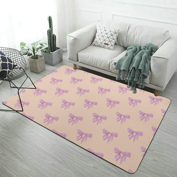 Princess Cute Bow Home Decor Living Room Carpet Non-slip Hotel Lobby Floor Mat Kitchen Bedroom Entrance Doormat s