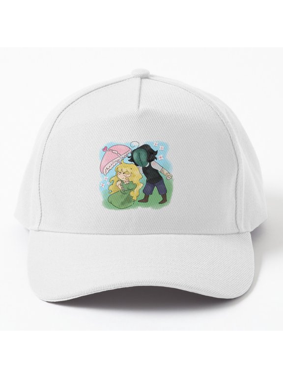 Princess Deon and Soldier Baseball Hat, Colored Background Character Graphic Design, Classic Cap