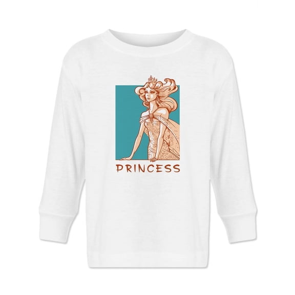 Princess Design  Long Sleeve Toddler -Image by Shutterstock,  2 Toddler