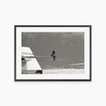 thumbnail image 1 of Princess Diana On Yacht Black And White Photography Wall Art Poster, Poster Only, 1 of 3