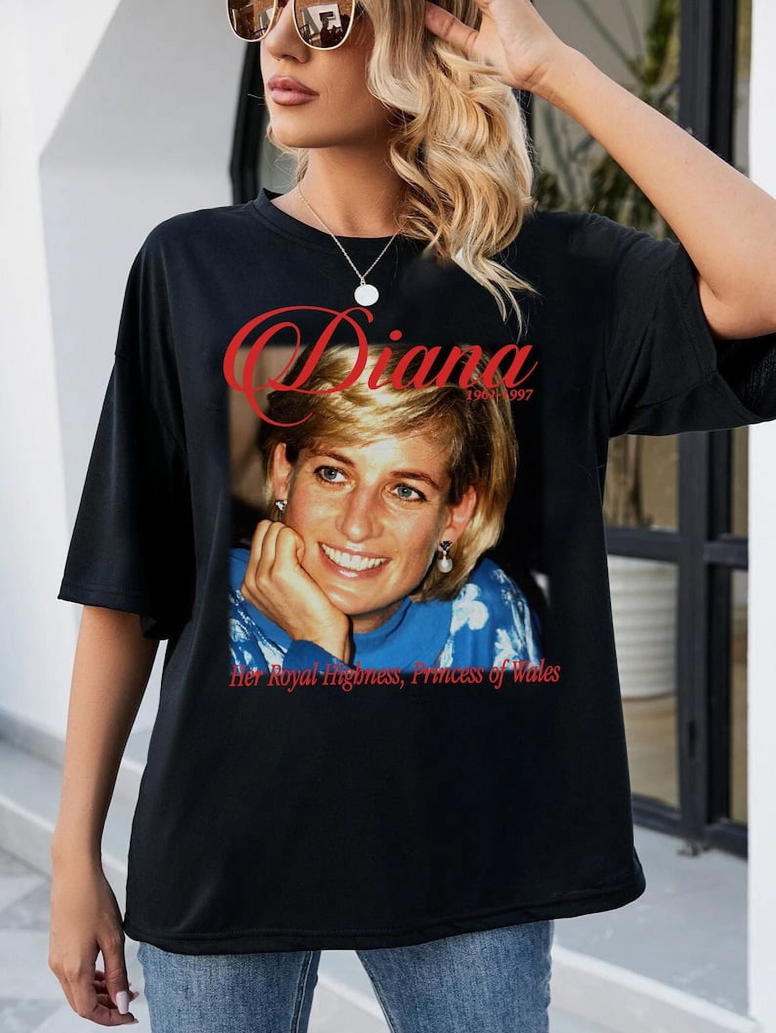 Princess Diana Shirt, Princess Diana Tees, Elizabeth Fan