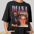Princess Diana Vintage DWK181 For Mens.Womens Unisex Comfort Tee T